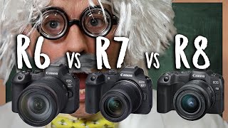 GENIUS Thoughts on Canon R6ii vs R7 vs R8 Debate [upl. by Adalai]