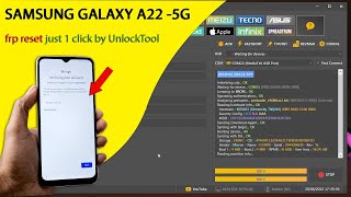 Samsung Galaxy A22 5G FRP Reset By UnlockTool 2024 [upl. by Fiore]