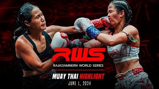 RWS Muay Thai Highlight  Rajadamnern World Series  June 1 2024 [upl. by Tomasz416]