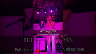 BETTE DAVIS EYES  Kim Carnes  Live stage cover by YannaSessions  Full video on my feed 🤟 [upl. by Katrinka647]