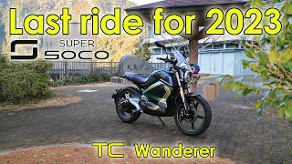 Super Soco TC Wanderer  Last ride for 2023 [upl. by Fasta]