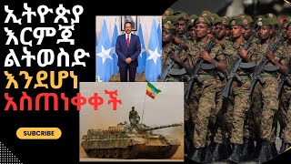 ኢትዮጵያ እርምጃ ልትወስድ እንደሆነ አስጠነቀቀች\She warned that Ethiopia is going to take action [upl. by Anael]