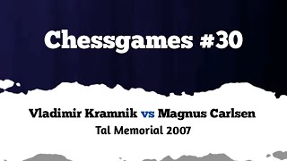 Vladimir Kramnik vs Magnus Carlsen • Tal Memorial 2007 [upl. by Neville]