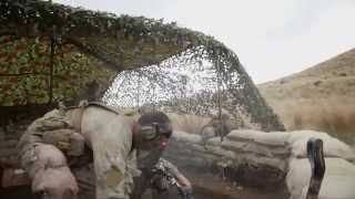 Fire the barrage Mortar teams in Waiouru [upl. by Nikolos430]