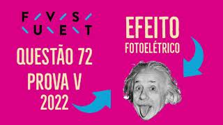 FUVEST 2022  QUESTÃO 72  PROVA V [upl. by Abihsat]