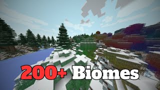 this mod adds more then 200 biomes to your world Biomes O Plenty [upl. by Blondell387]