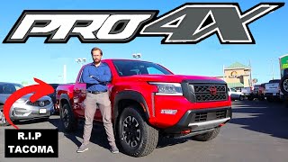 2024 Nissan Frontier PRO4X Way Better Than A Toyota Tacoma TURD PRO [upl. by Yahsat]