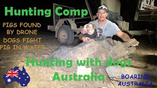 DAN amp CLAYTON PIG HUNTING AUSTRALIA  GRUNT AND HUNT COMPETITION HUNT WILD BOAR [upl. by Enelrae]