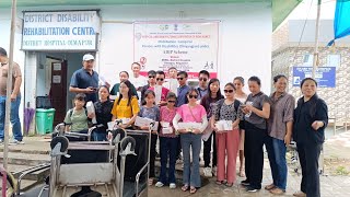 ADIP Camp For PwDs By DDRC Dimapur and ALIMCO Guwahati [upl. by Enirahtak]