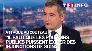 quotIl faut que les pouvoirs publics puissent exiger des injonctions de soinsquot Gérald Darmanin [upl. by Kciregor539]