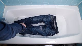 How to Wash Your Jeans  The Complete Raw Denim Guide [upl. by Petie]