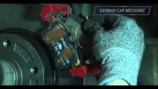 ✰ RENAULT MEGANE 2 amp 3 ✰ How to rear brake replacement Rotor and Pads change [upl. by Shandra838]