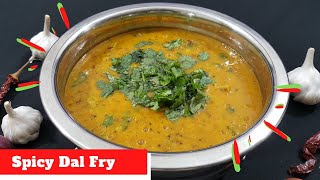 Spicy Daal Fry  Tuver  Toor Daal  Recipe by Bhavna S Mehta [upl. by Adnwahsor]