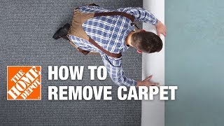 How to Remove Carpet  DIY Carpet Removal [upl. by Machos819]