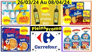 Catalogue Carrefour Bons Plans De La Semaine Du 260324 Au 080424 carrefour [upl. by Alleuqram31]