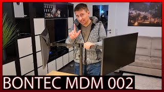 BONTEC 1327 Zoll Monitor Halterung  MDM 002  Unboxing  Montage  Test  Fazit  Review [upl. by Nesilla]