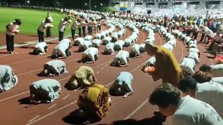 Vesak Day 2023 at Bukit Gombak Stadium in Singapore highlights  3 steps 1 bow  Sg [upl. by Sonny]