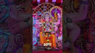 Dongri cha Raja 2012 to 2024 ❤️🙏shorts viralshort ganapatibappamoraya dongricharaja [upl. by Lienaj]