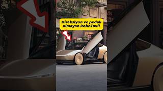 Direksiyon ve pedalı olmayan Tesla CyberCab 🔥 [upl. by Sigfrid]