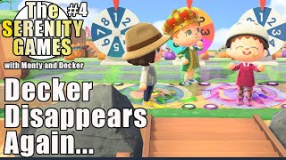 The Serenity Games 4 Decker Disappears Again  Animal Crossing New Horizons [upl. by Rialc]