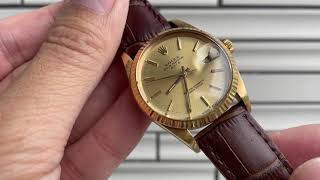 第373集 初學者入門舊裝勞力士的建議Rolex Date 15038要買開心不買擔心 [upl. by Dickey]