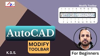 AutoCAD Modify Toolbar Explained with Examples  How To Use Modify Toolbar In AutoCAD [upl. by Naltiac]