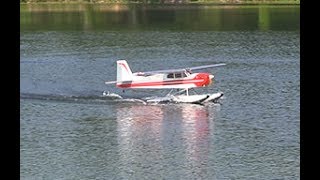 Hangar 9 Quarter Scale Floats Review [upl. by Valma]