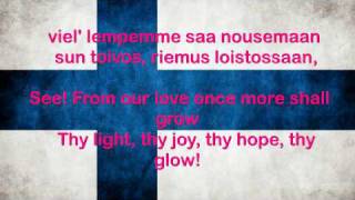 Finland National Anthem English lyrics [upl. by Ji]