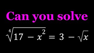 A Radical Equation  Octic Formula [upl. by Talbott494]