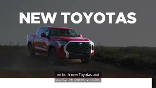 Now Is The Time to Buy at Headquarter Toyota  Select New 2024 Toyotas at 109mo [upl. by Amandy]