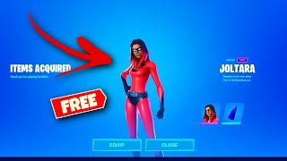 HOW TO GET JOLTARA SKIN IN FORTNITE  FREE JOLTARA SKIN [upl. by Horton672]