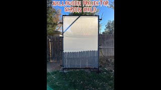 Halloween Projector Screen project [upl. by Johna]