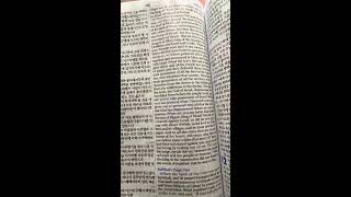 🌱asmr Bible reading Judges 101128✨in Korean 한국어 amp English 영어 [upl. by Llevra]