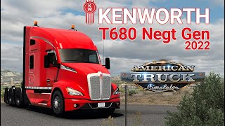 Kenworth T680 Next Gen 2022 145 ATS [upl. by Riaj474]