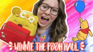 HUGE DISNEY WINNIE THE POOH HAUL ❤️🍯🎈 [upl. by Anoiuq]