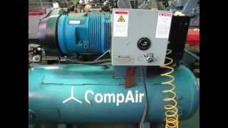 Lot 0116 CompAir V04 Rotary Air Compressor with Dryer [upl. by Gallagher777]