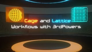 Lightwave Cage and Lattice Workflows by Ryan Roye [upl. by Hirst859]