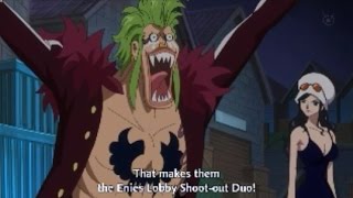 Bartolomeo admires Ussop Yes oh Yeeeesss [upl. by Alsi463]