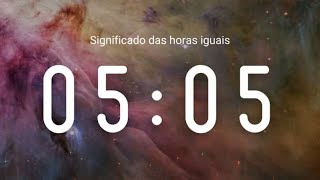 Significado das horas iguais 0505 [upl. by Ricoriki]