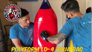 Polyform Aqua Punching Bag LD4 REVIEW THE BEST AQUA BAG FOR ALL STRIKES [upl. by Gaut]