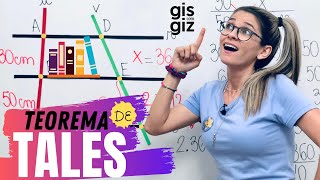 Teorema de TALES  Prof Gis [upl. by Mundford]