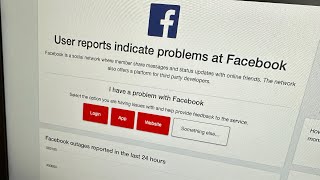 Facebook Meta Outage March 5 2025 Session Expired 930am Downdector Reports [upl. by Aikahc353]