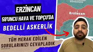 Erzincanda Bedelli Askerlik 2024 59uncu Hava ve Topçu Eğitim Tugay Komutanlığı [upl. by Graehme]