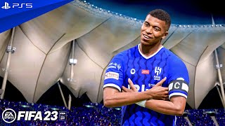 FIFA 23  Al Hilal vs Al Nassr  Ft Kylian Mbappe amp Cristiano Ronaldo  PS5™ 4K60 [upl. by Rutger258]