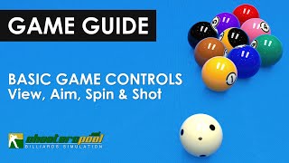 01  Basic Game Controls  ShootersPool Game Guide [upl. by Aierbma]