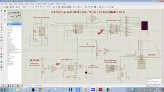 Projeto de Eletrônica Digital  Controle de Estacionamento [upl. by Byran97]