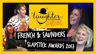 FRENCH amp SAUNDERS LIVE  Slapstick Festival Comedy Legend Awards with Mel Giedroyc [upl. by Eojyllib]