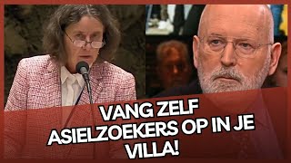 Timmermans AANGEPAKT na geklaag over Faber ‘Vang zelf ASIELZOEKERS op’ [upl. by Ahsieker]