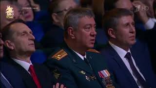 Red Army Choir Alexandrov Ensemble performance in Kremlin Moscow [upl. by Ahtiekahs69]