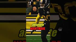 TJ Watt A QBs Nightmare nfl steelers shorts [upl. by Llehsyt]